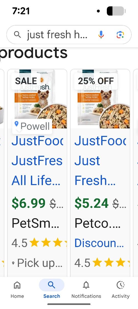 28 Bags Fresh Dog Food