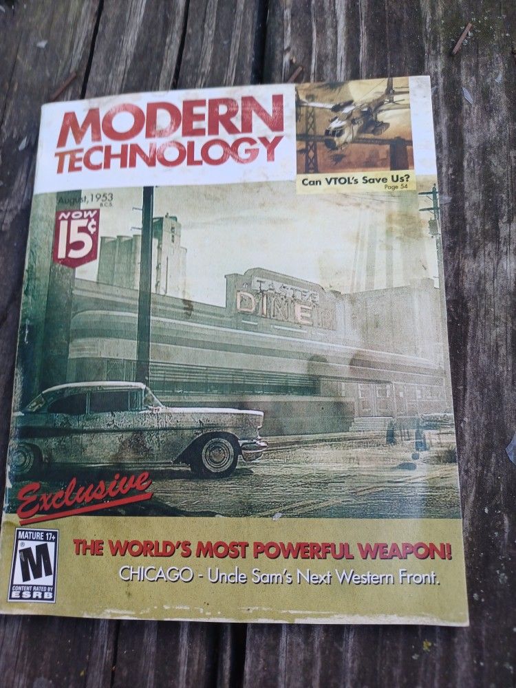 MODERN TECHNOLOGY PS3 GAME BOOKLET $5 FINAL PRICE