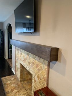 6ft FARMHOUSE FIREPLACE MANTEL MANTLE 
