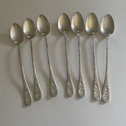 Vintage Silver Plated Iced Teaspoons