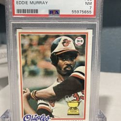 All Star Rookie EDDIE MURRAY 1978 Topps 