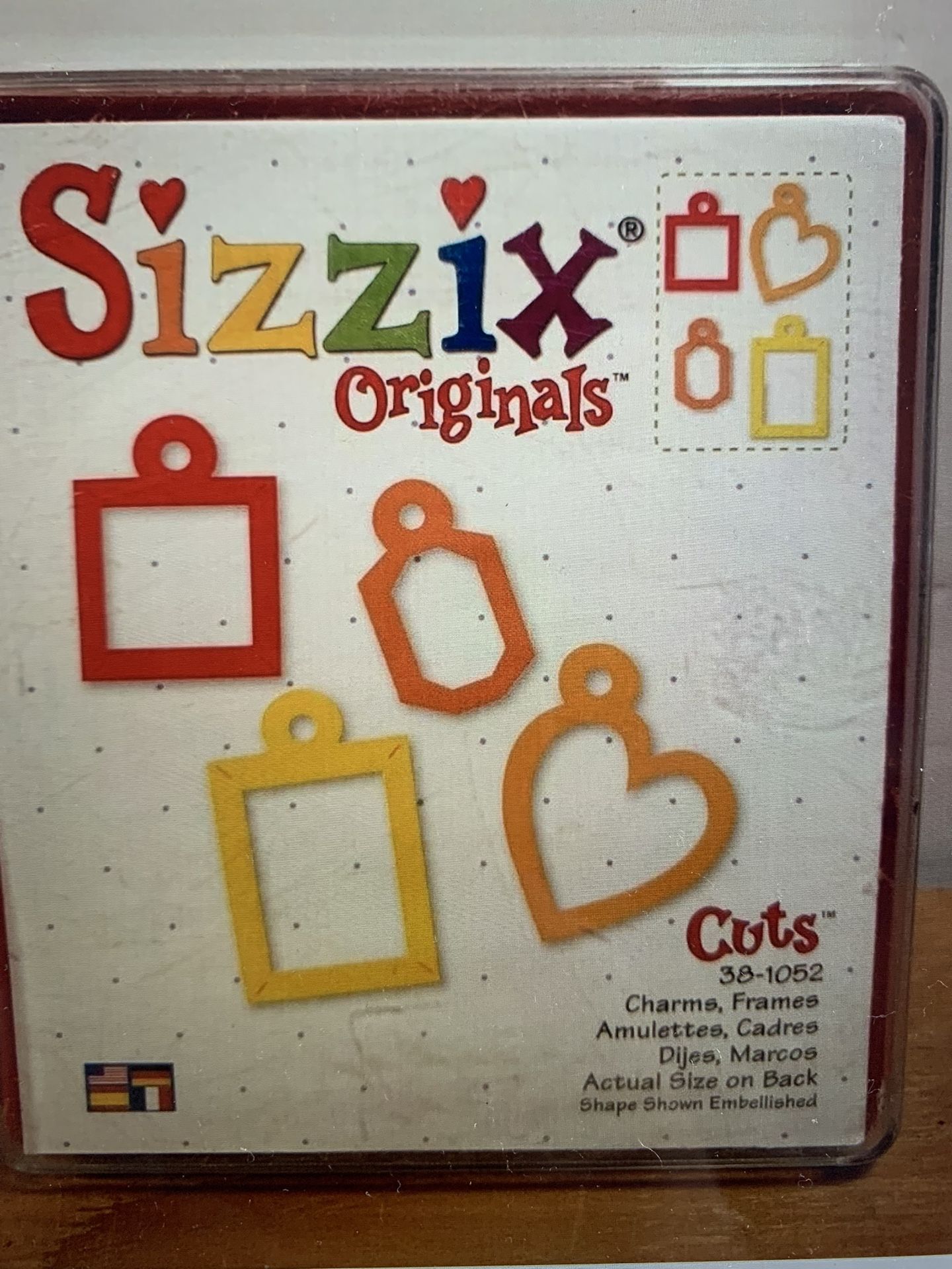 Sizzix Charms Frames, Large Die