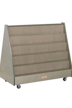 ECR4Kids Double-Sided mobile wooden book display