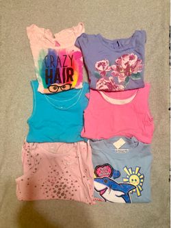 Young Girls Tops & Tanks, S, 6x, 6/7