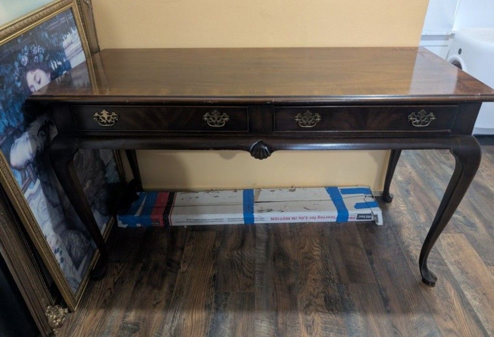 Beautiful Antique Wood Desk