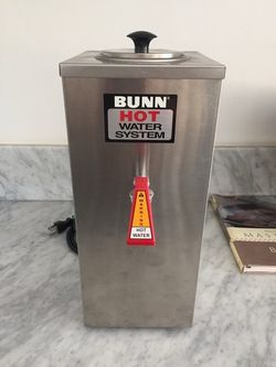 BUNN hot water dispenser