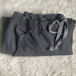 large fig scrub pants joggers