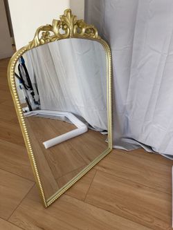 Gold Ornate Wall Mirror – 35” x 24” – 5 available