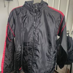 Gtm Sportswear Windbreaker Athletic Tracksuit Set