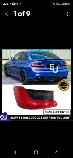 Rear tail light LEFT side 18-22 bmw 3 series