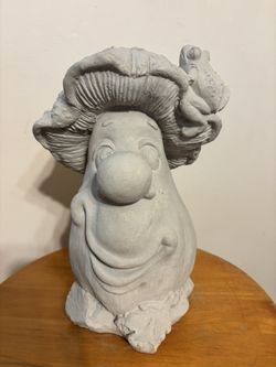 Concrete Mushroom Statue