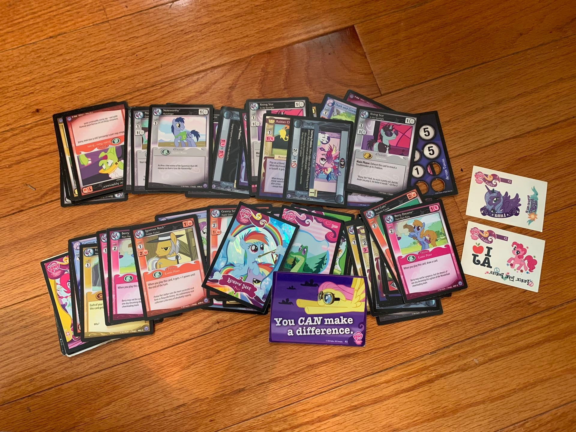 My Little Pony Card Game Cards