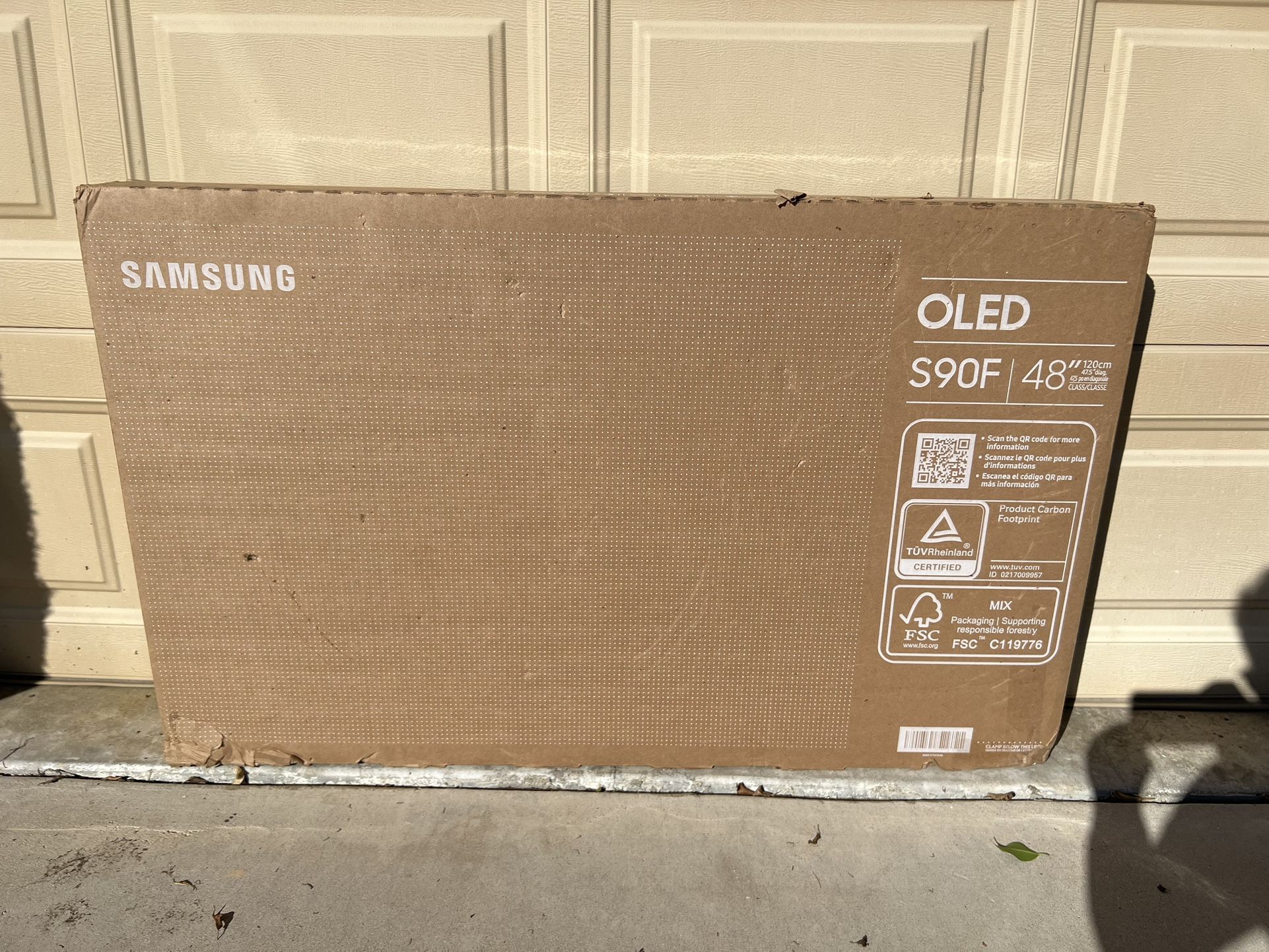 New Samsung 48” Class S90F OLED 4K UHD Smart TV QN48S90FAEXZA