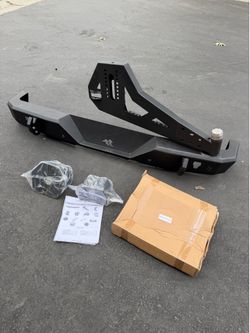 Jeep JL Rear Bumper with Tire Carrier