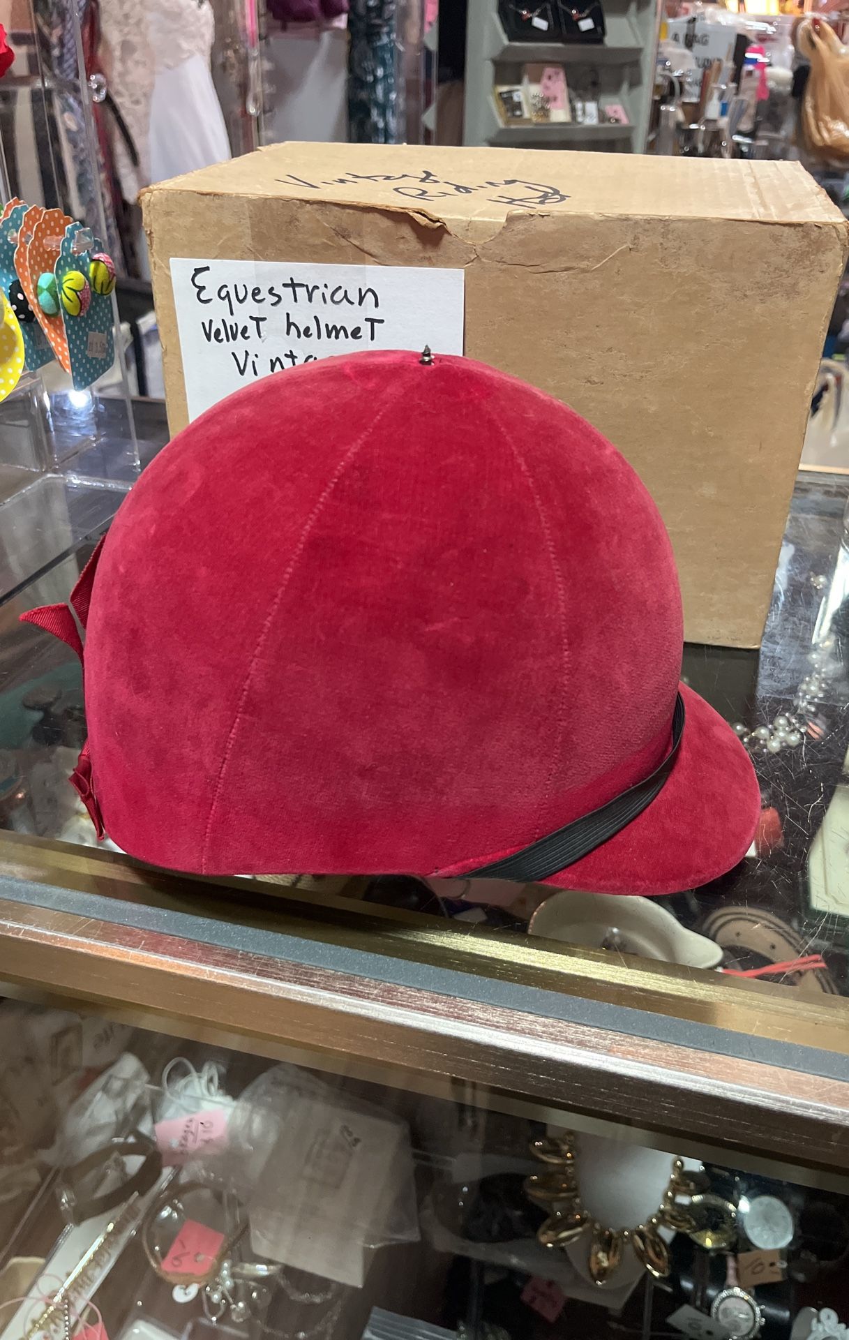 Equestrian Vintage Riding Helmet