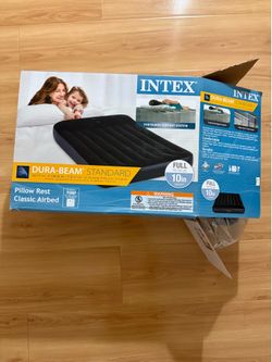 Intex Dura-Beam Full/Standard Pillow Rest Classic Airbed Series 10" Intex 64147ED