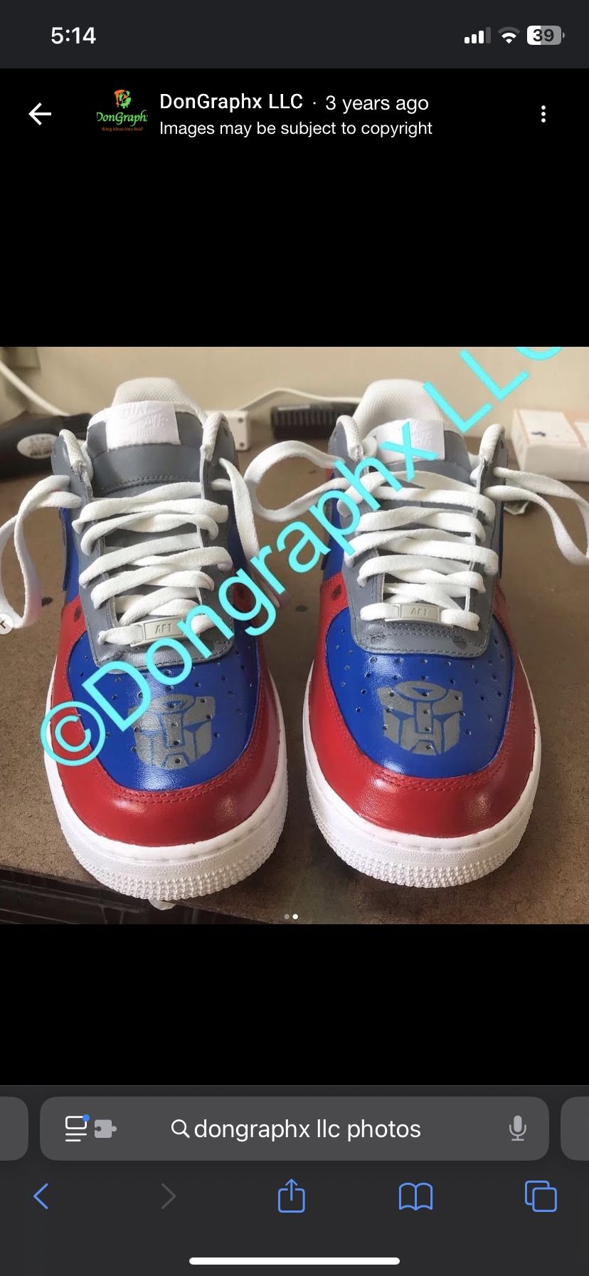 Custom Air Force 1