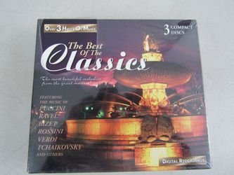 The Best Of The Classics 3 CD's Boxset Various Artists 1997-New Sealed