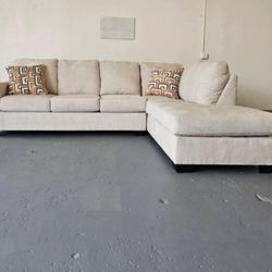 AP🎉 Cozy Sectional Couch With Chaise, Color Options// Fast Delivery - Financing 
