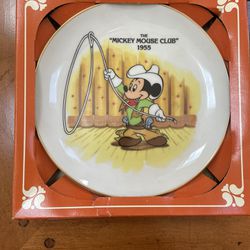 Disney “The Mickey Mouse Club 1955” Plate