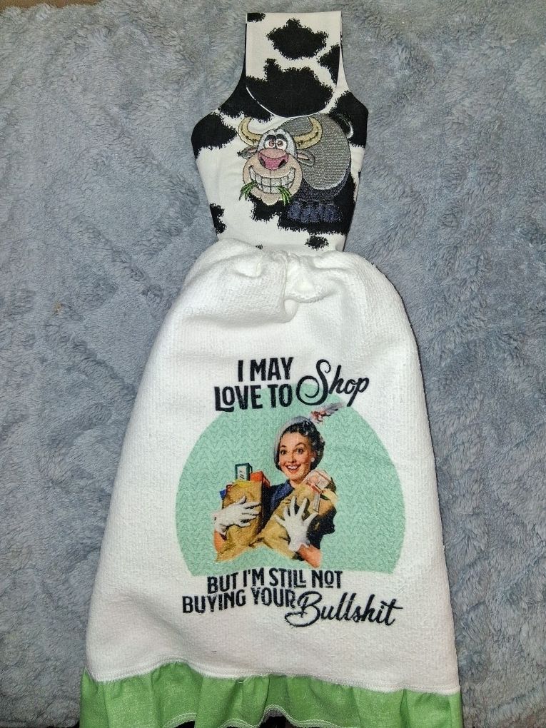 Embroidered Kitchen Cloths