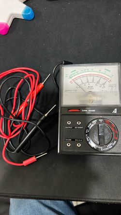 Allied Analog Multimeter with Test Leads