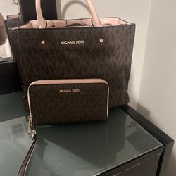 Michael Kora Purse & Matching Wallet