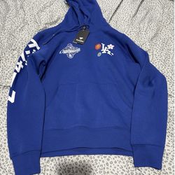 Murakami x Los Angeles Dodgers Fanatics Unisex 2025 World Series Champions Legacy Fleece Hoodie - Royal
