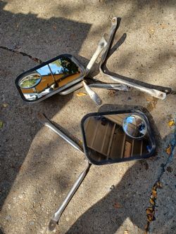 Stainless Steel Truck Door Mirrors