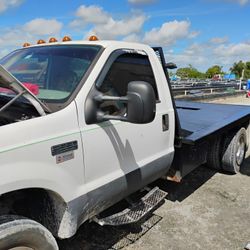 F550 Flat Bed 2003 7.3l Diesel
