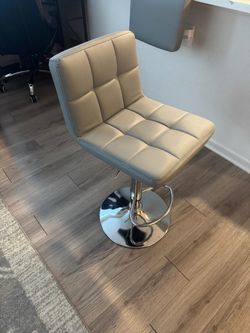 Grey Barstools (Set of 2)