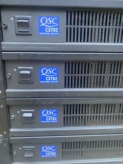 QSC CX702 Amplifiers
