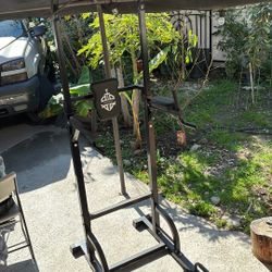 Sportsroyals Power Tower Pull Up Bar Station