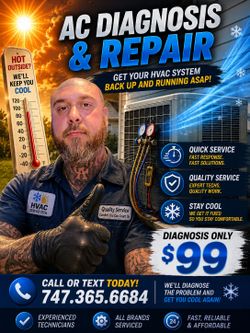 HVAC DIAGNOSIS AND REPAIR