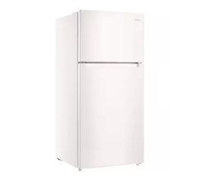 Vissani 14.2 cu. ft. Top Freezer Refrigerator in White, Garage Ready - R