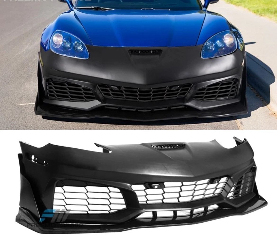 06-13 Chevrolet Corvette Front Bumper ZR1 Style Conversion