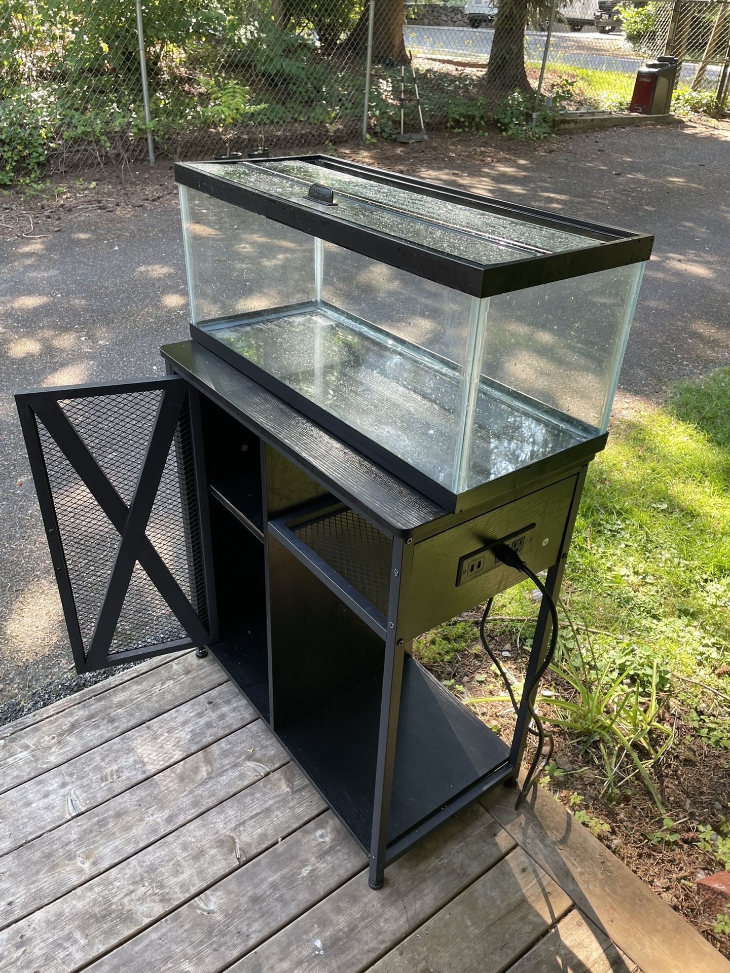 20 Gallons Long Aquarium Fish Tank With Stand