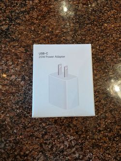 Brand new Apple 20W USB-C Power Adapter fast wall charger