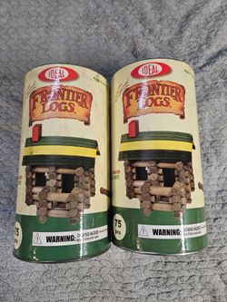 Ideal Frontier Logs 75-Piece Wood Play Set (x2)