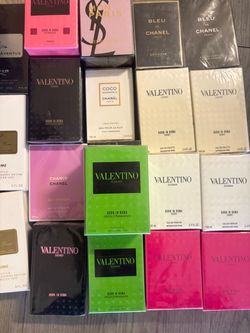 Designer Fragrance Lot – Valentino, Chanel, YSL