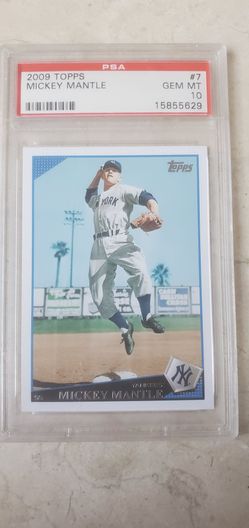 2009 Topps Mickey Mantle #7 PSA 10 Gem Mint