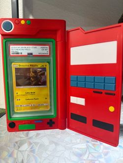 Pokédex PSA card display