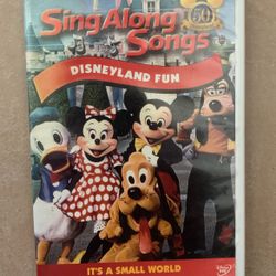 DVD Sing Along Disneyland Fun