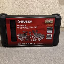 Brand New - Husky Mechanics Tool Set (280-pieces)
