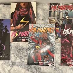 Graphic Novels - Ms. Marvel and The Old Guard