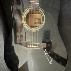 Morgan Wallen Signed Guitar
