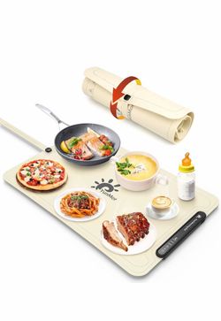 Kitchen Storage, Food Warming Mat, Bowls & Disposable Tableware Bundle