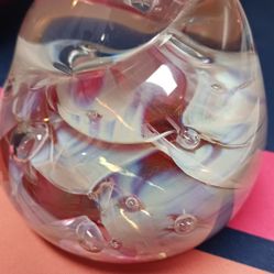 Paperweight Vintage Signed