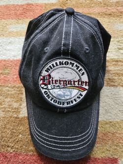 Disney EPCOT Germany Biergarten Oktoberfest Baseball Cap (Black)