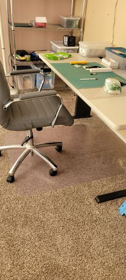 Desk and chair